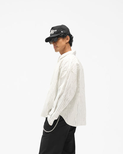 Torn Shirt - Flat White