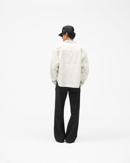 Torn Shirt - Flat White