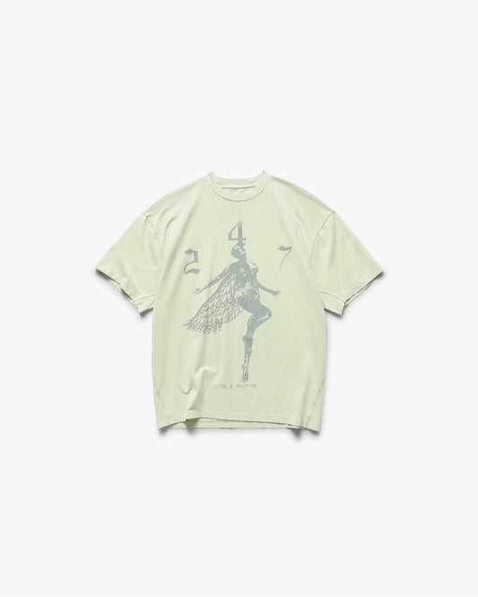 247 Fallen Angel Graphic T-Shirt - Fern