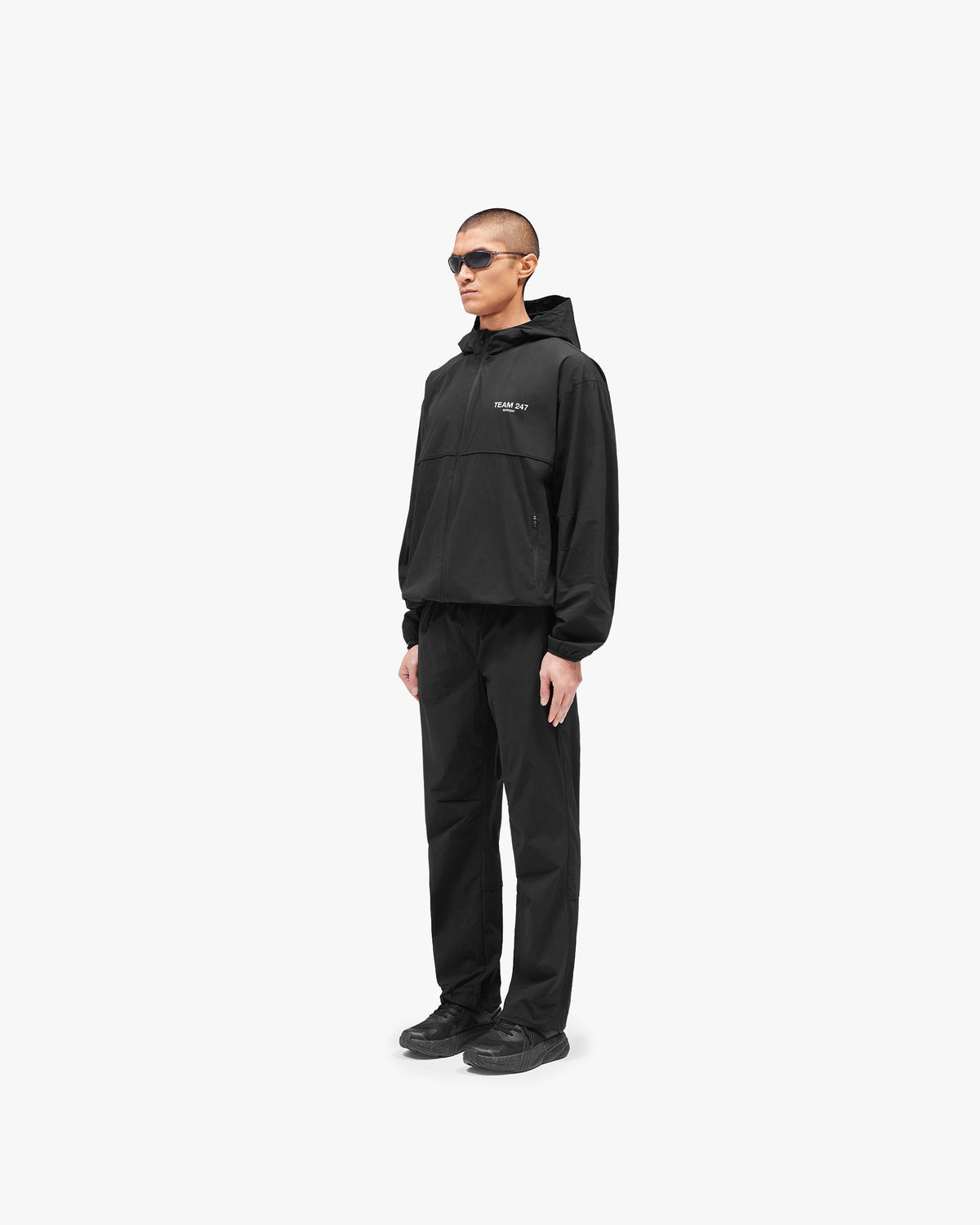 Team 247 Straight Leg Track Pant - Jet Black
