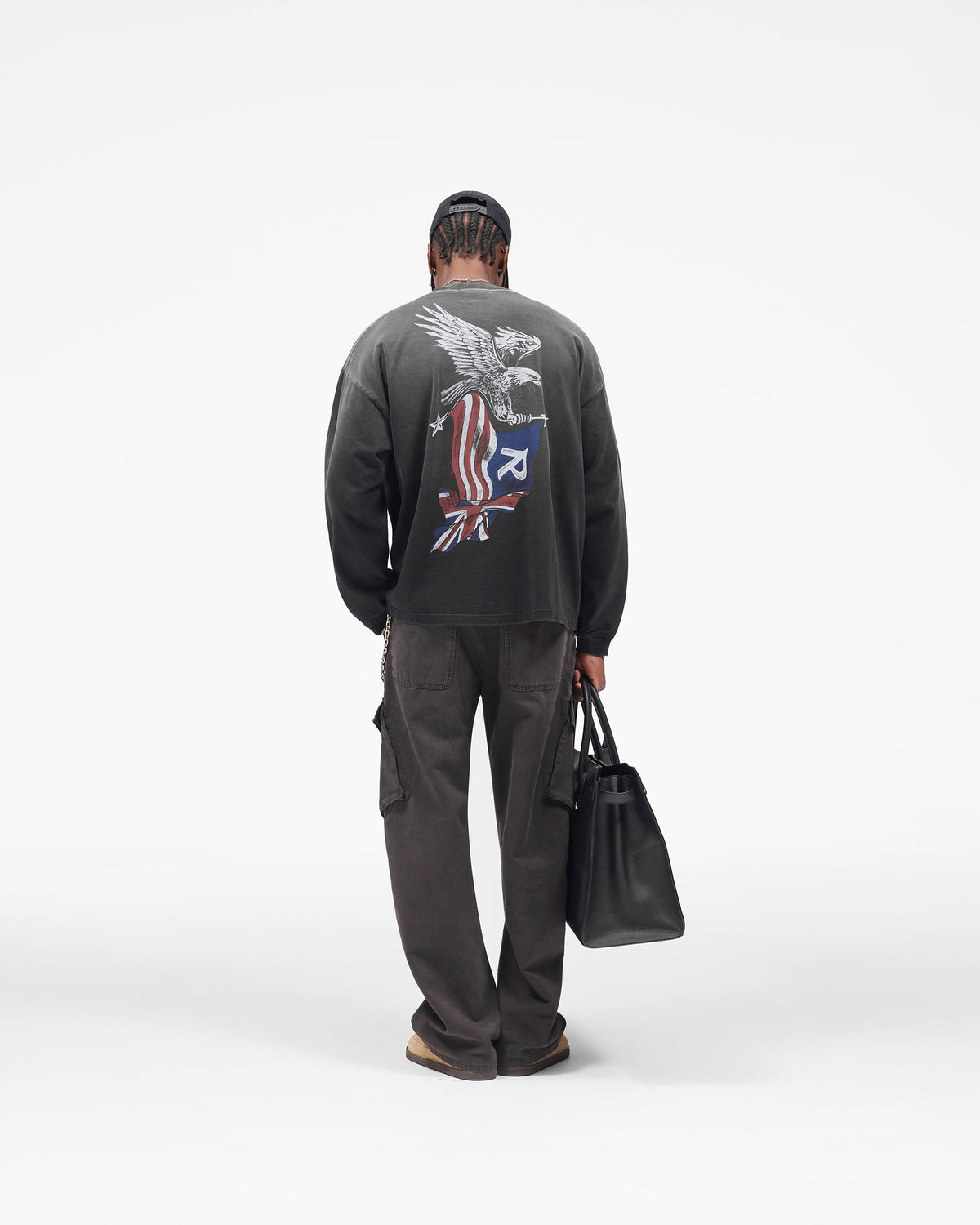 Eagle Long Sleeve T-Shirt - Black