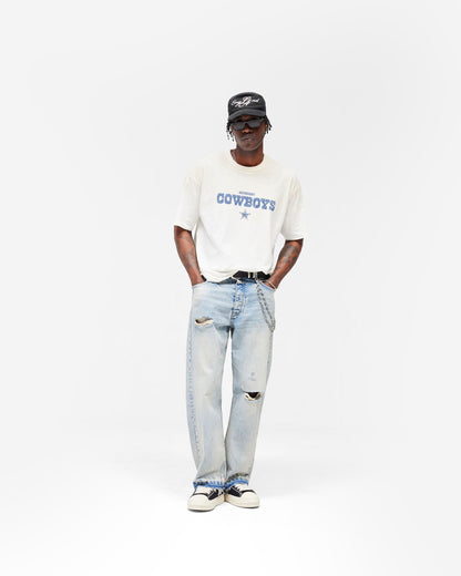 Dallas Cowboys x Represent T-Shirt - Washed Ecru