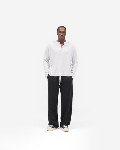 Initial Sweatpants - Jet Black