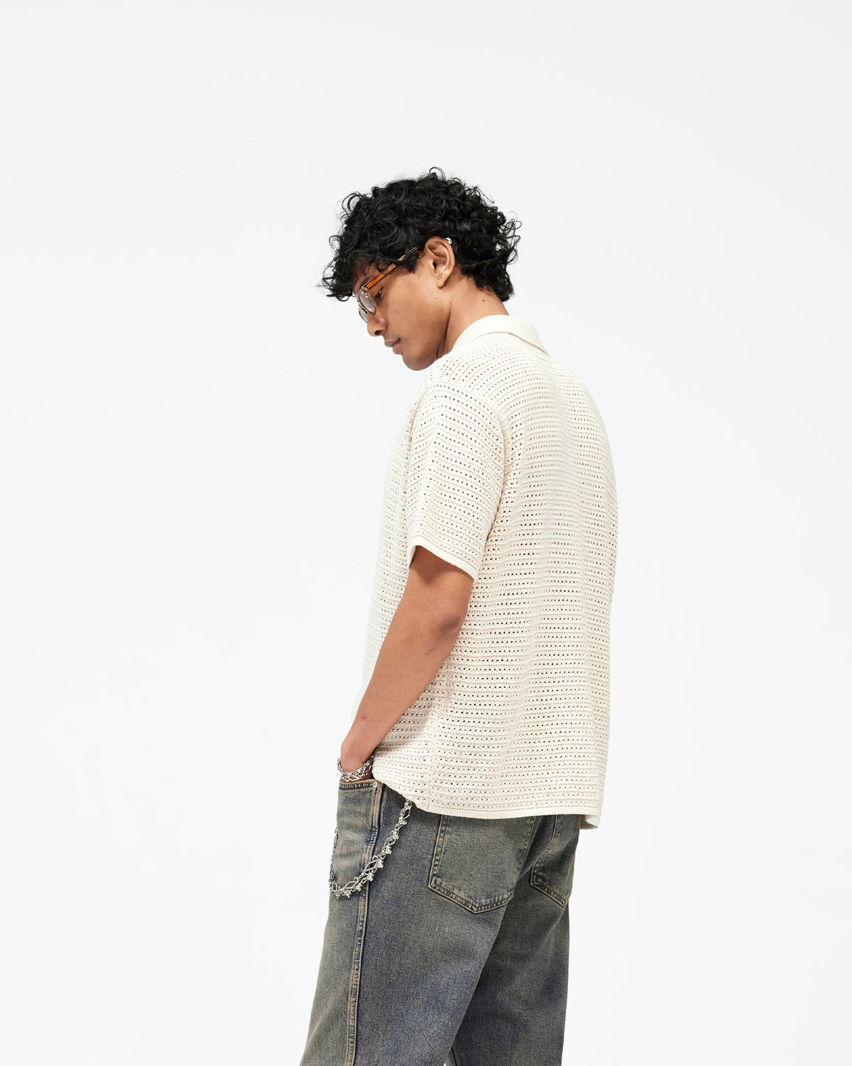 Pico Knit Shirt - Ecru