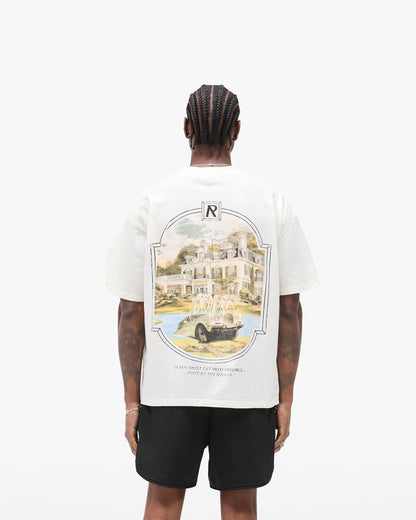 Revere Manor T-Shirt - Aged White