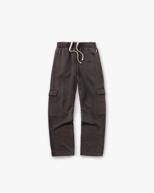 Initial Cargo Sweatpants - Coffee