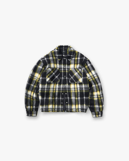 Textured Overshirt - Jet Black