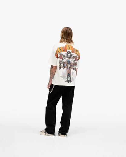 Represent X Guns N' Roses Tour T-Shirt - Flat White