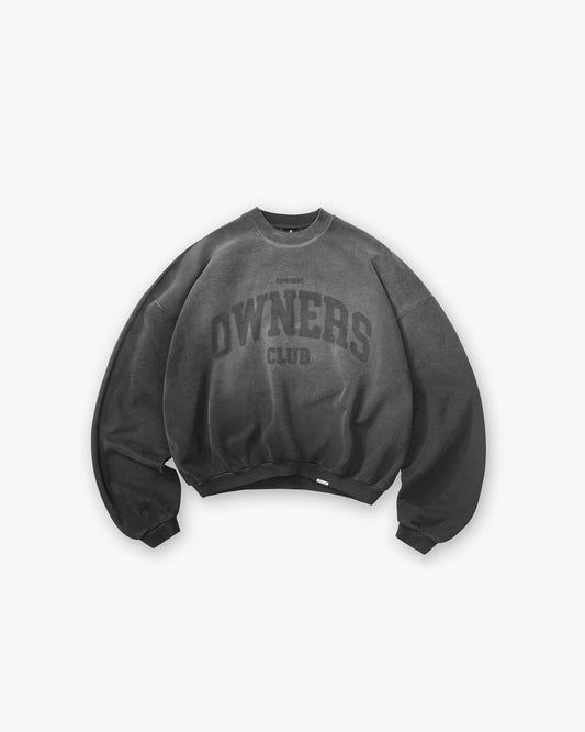 Represent Owners Club Sweatshirt - Weathered Black