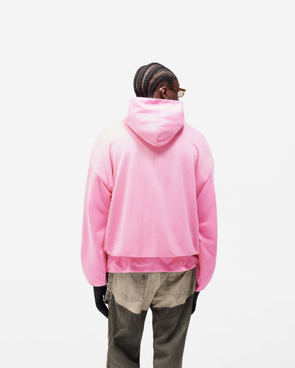 Dual Layer Script Hoodie - Candy