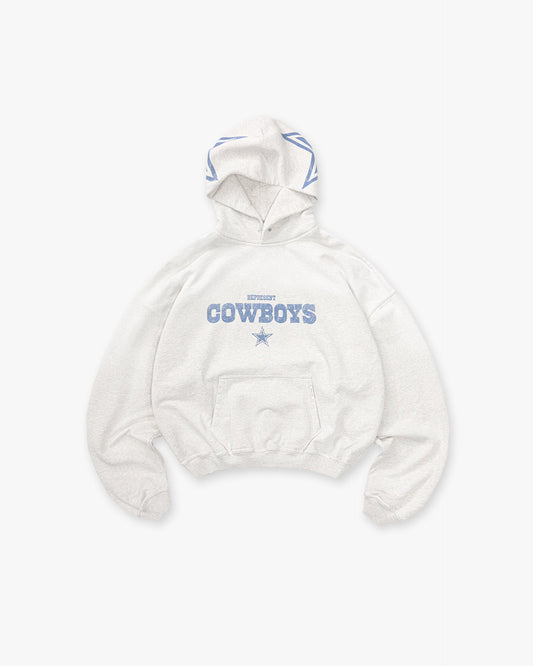 Dallas Cowboys x Represent Hoodie - Cream Marl