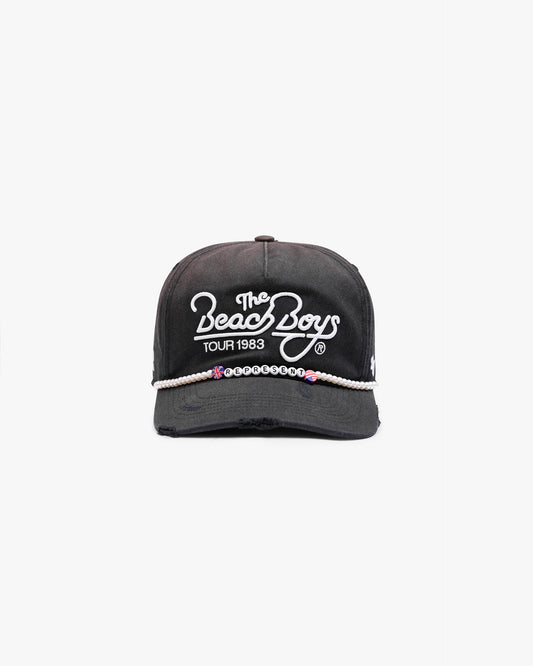 Represent x Beach Boys Tour x 47 Cap - Washed Black