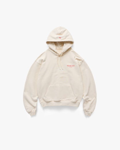 Team 247 Oversized Hoodie - Cream