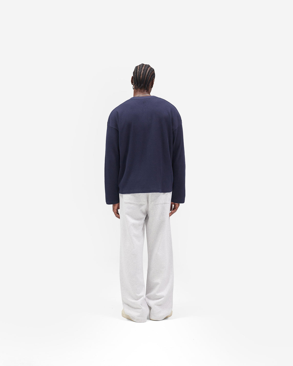 Initial Sweatpants - Ice Grey Marl