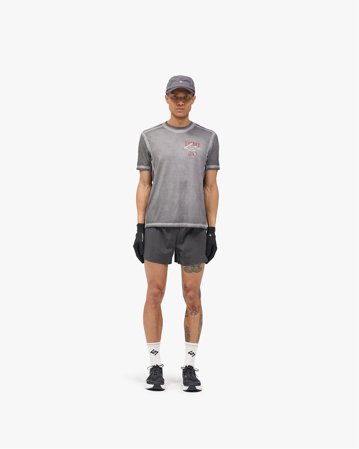 247 Sydney T-Shirt - Washed Grey