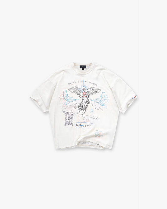 Heavier Than The Heavens T-Shirt - Antique White