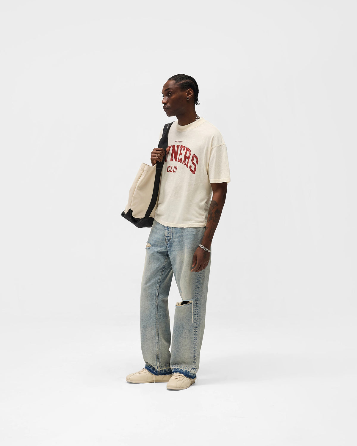 Represent Owners Club T-Shirt - Buttercream