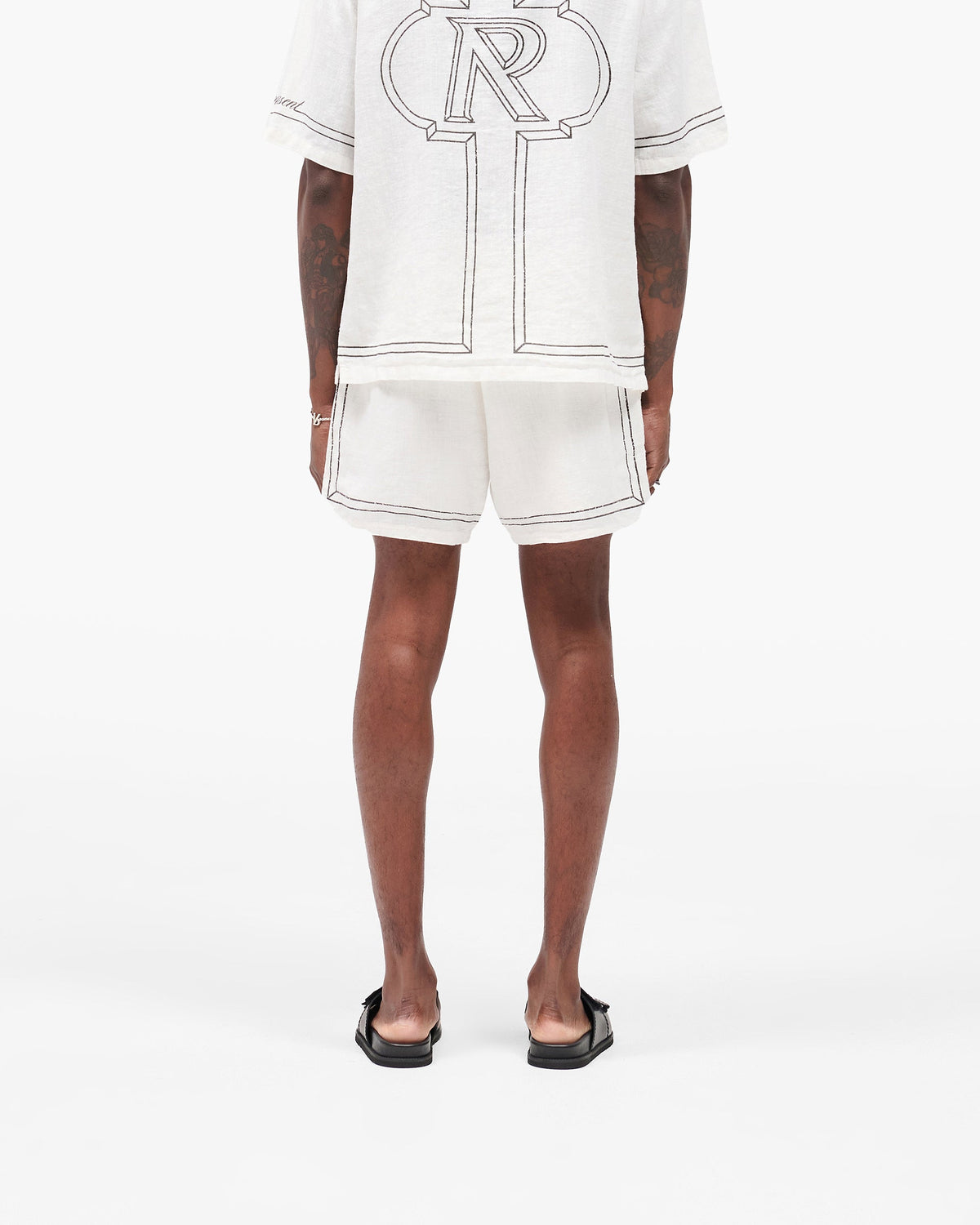 Border Short - Whisper White