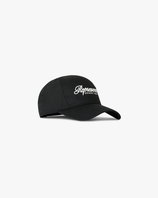 Represent Owners Club Script Cap - Black