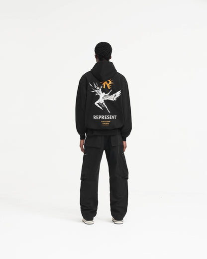 Icarus Hoodie - Jet Black