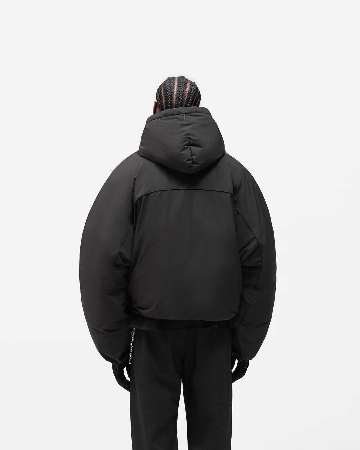 Arch Pullover Puffer - Jet Black