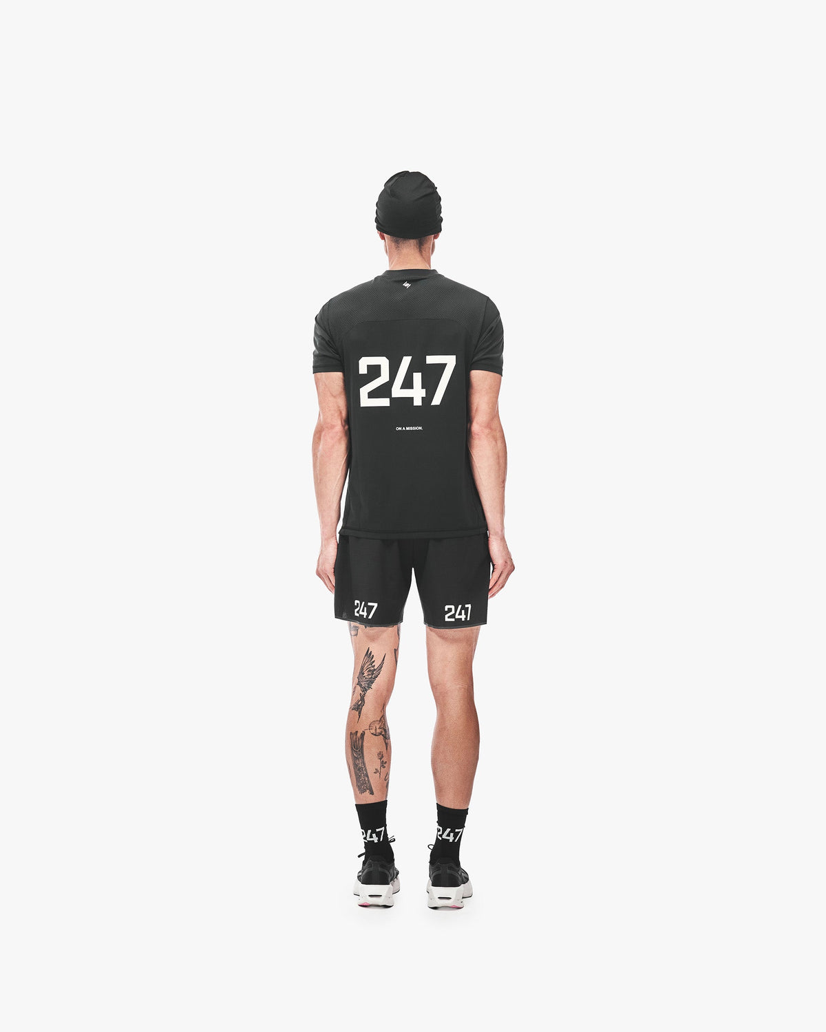 247 Aero Shorts Jet Black