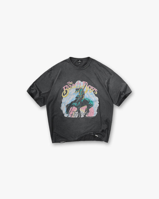 Represent x Beach Boys Endless Summer T-Shirt - Stained Black