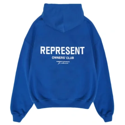 Blue Represent Hoodie-1