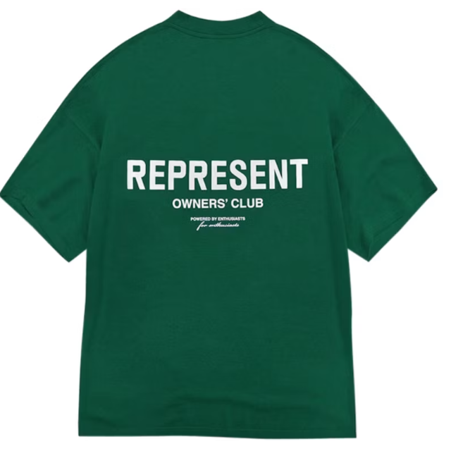 Represent Green T Shirt-1